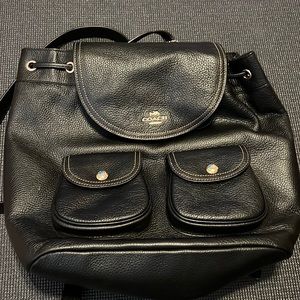 Coach backpack purse